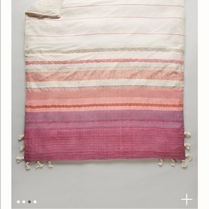 Anthropologie duvet bedspread